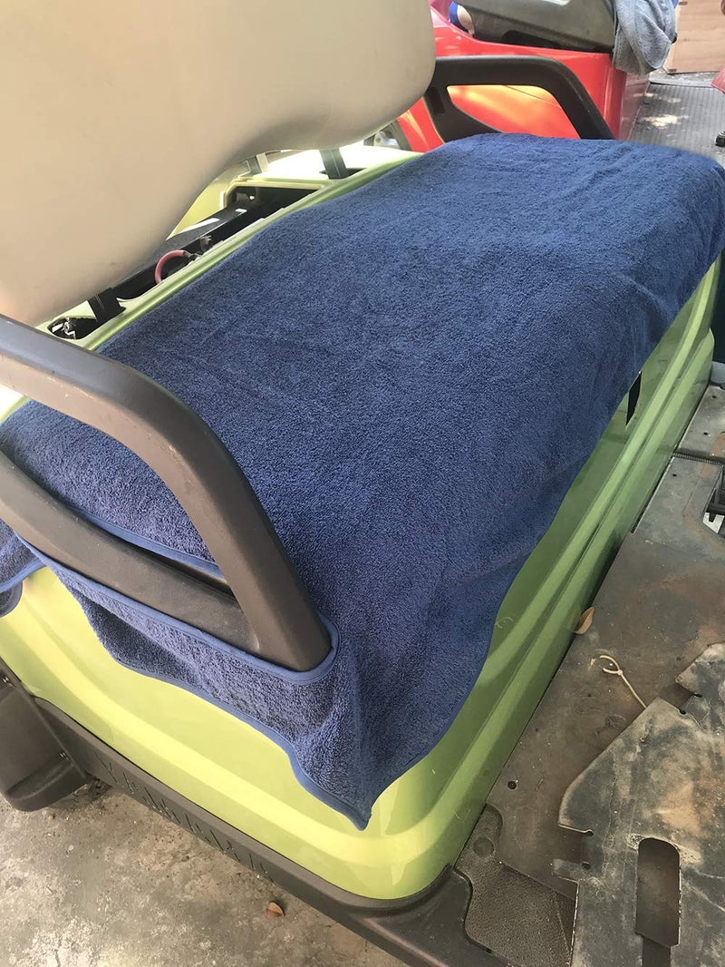 Dr.Acces Golf Cart Seat Cover - Blue Seat Blanket Fit All Carts - Image 2